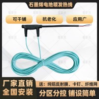 “24K-干铺硅胶石墨烯电地暖发热线”