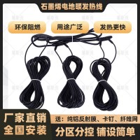 “24K-环保黑石墨烯电地暖发热线”